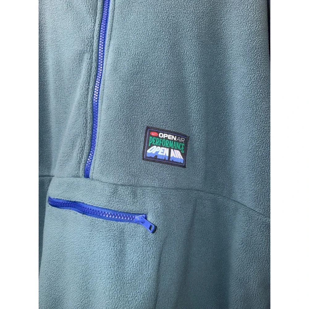 Men's Nike Open Air Quarter Zip Pullover Size Large